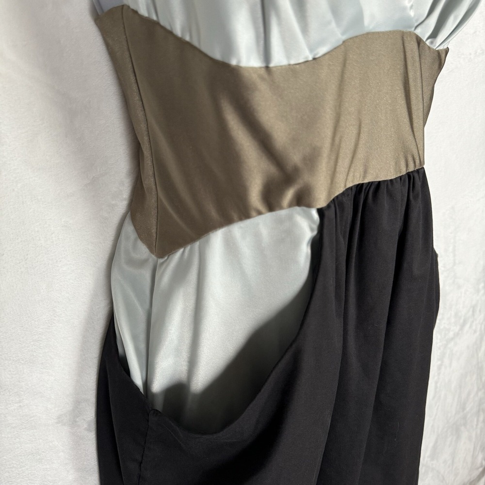 Saks 5th Avenue Iodice‎ Mini Dress Size XS Racerback Colorblock Sexy Party - Picture 4 of 16